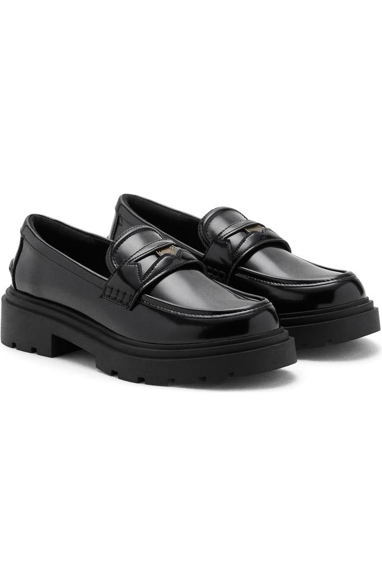 MANGO TEEN Lug Sole Penny Loafer, Main, color,