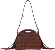 maje Miss M mini leather studded bag