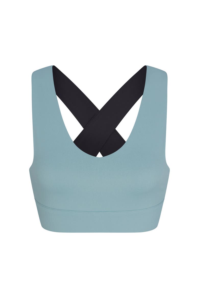 X-Over Back Sports Bra, Main, color, Arctic-Black