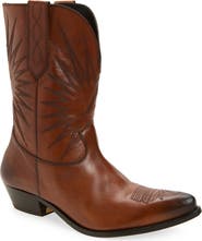 Golden Goose Wish Star Short Western Boot