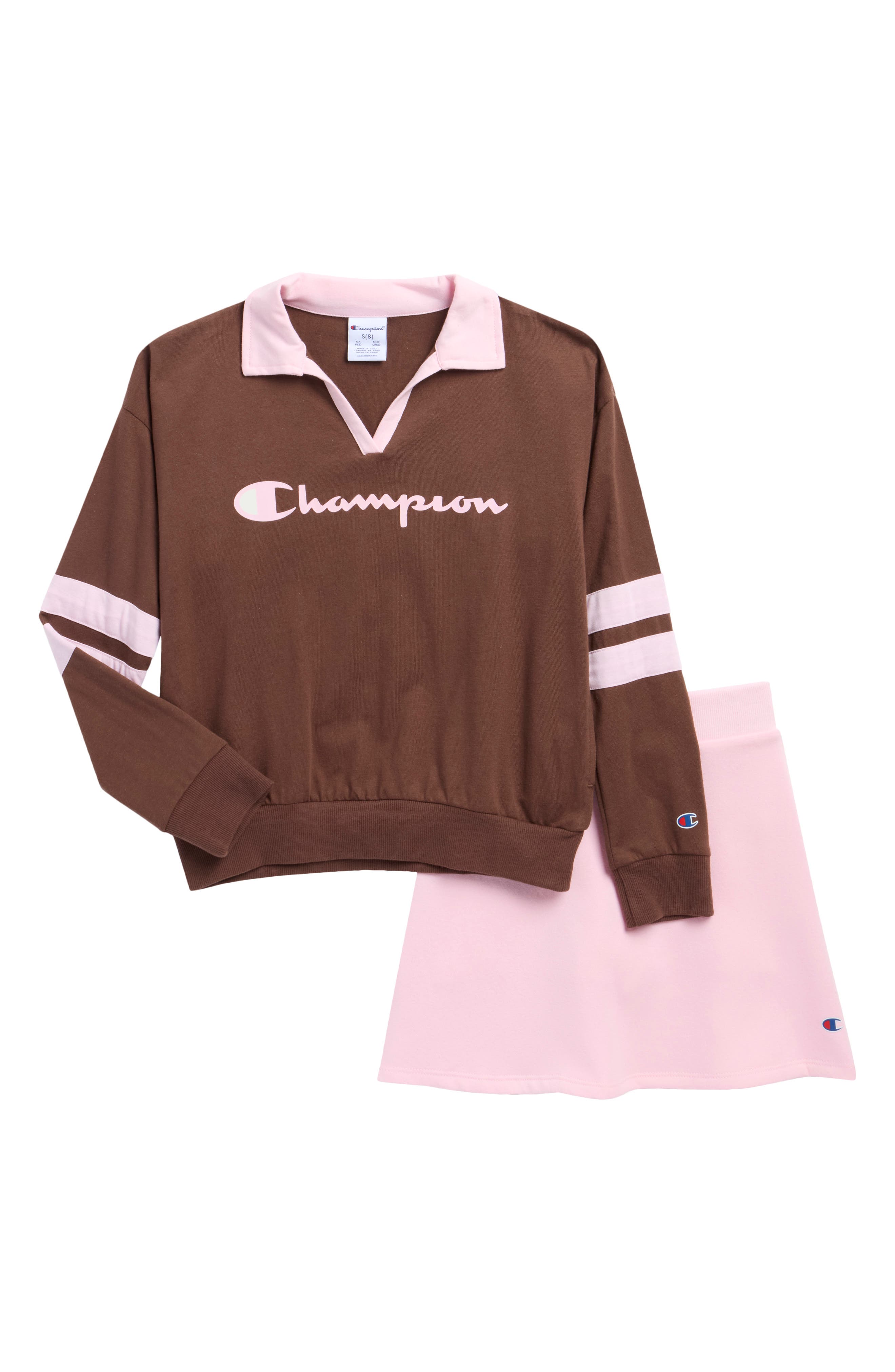 Kids' Polo Top & Skort Set