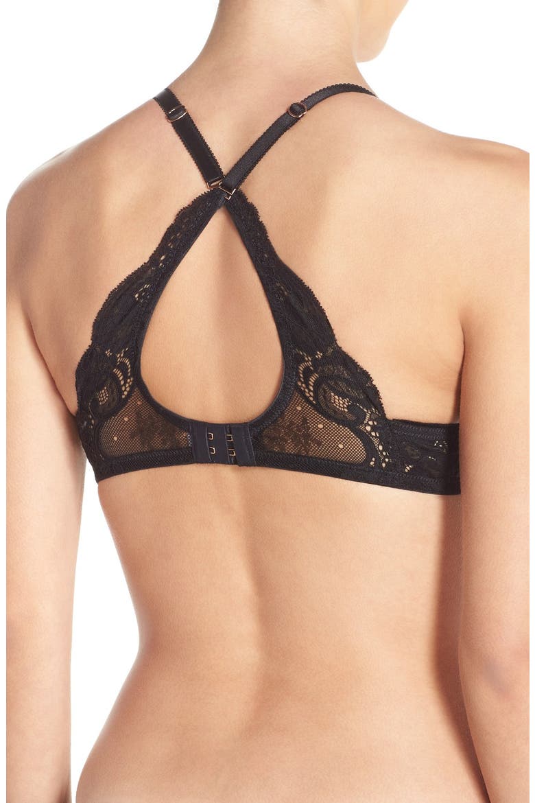 Honey Multi-Way T-Shirt Bra, Alternate, color, BLACK