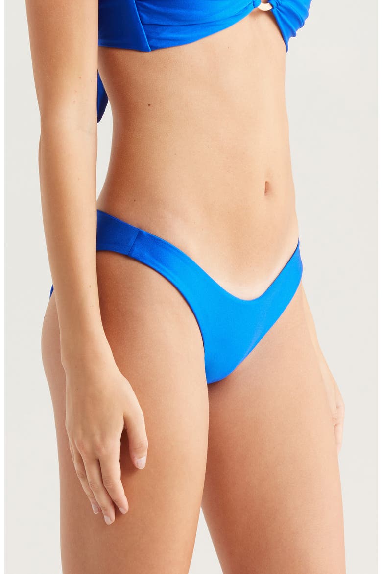 Minimalist Bikini Bottoms, Alternate, color, BLUE LAGOON
