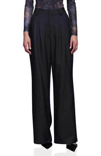 Avec Les Filles High Waist Wide Leg Pants