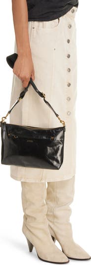 Nessah Wardy Leather Crossbody Bag