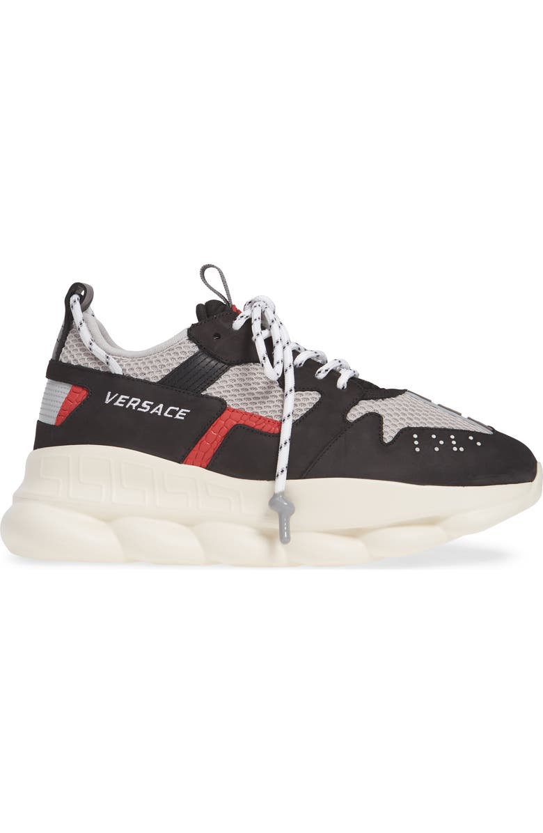 Versace Chain Reaction Sneaker, Alternate, color,
