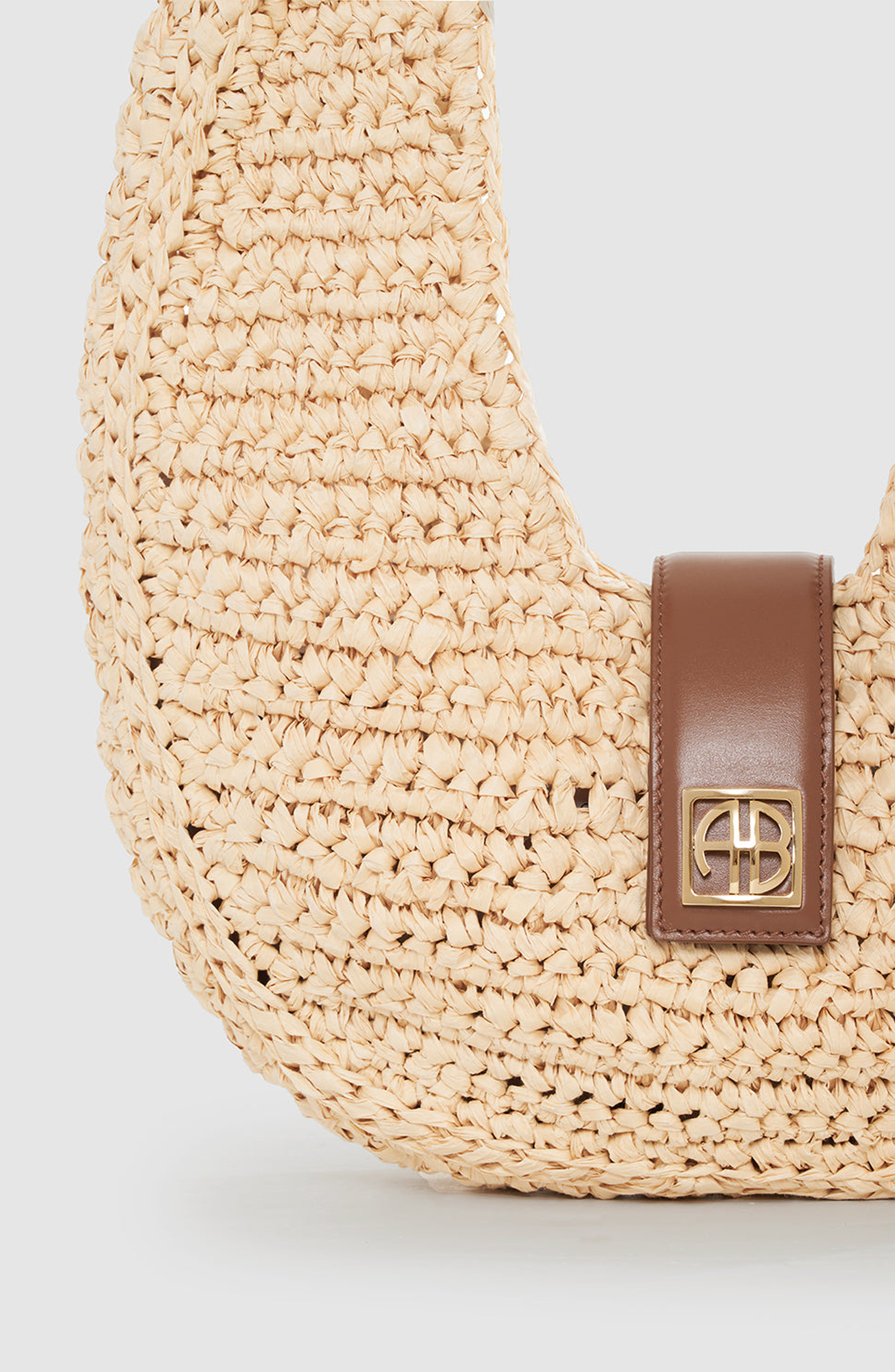 ANINE BING Lou Monogram Bag, Alternate, color, 