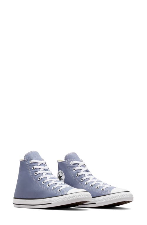 Converse Chuck 70 Striped Canvas High-top Sneakers In Stingray Grey