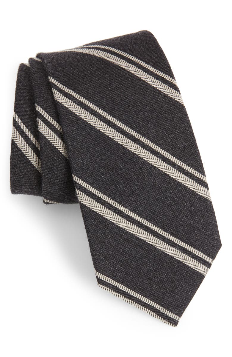 Bonobos Dornach Wool Blend Striped Tie, Main, color,