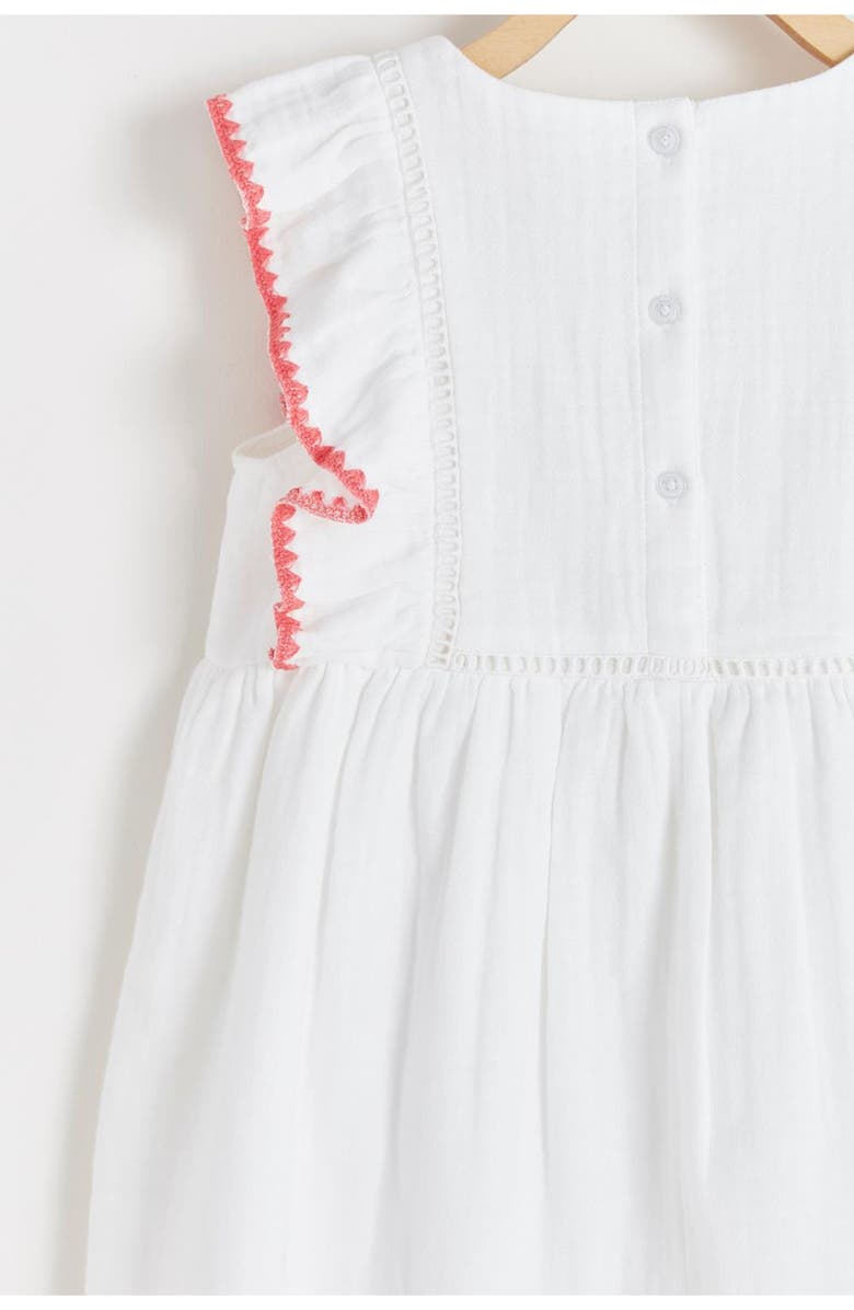 Babycottons Dress Milagrito for Toddler, Alternate, color, White