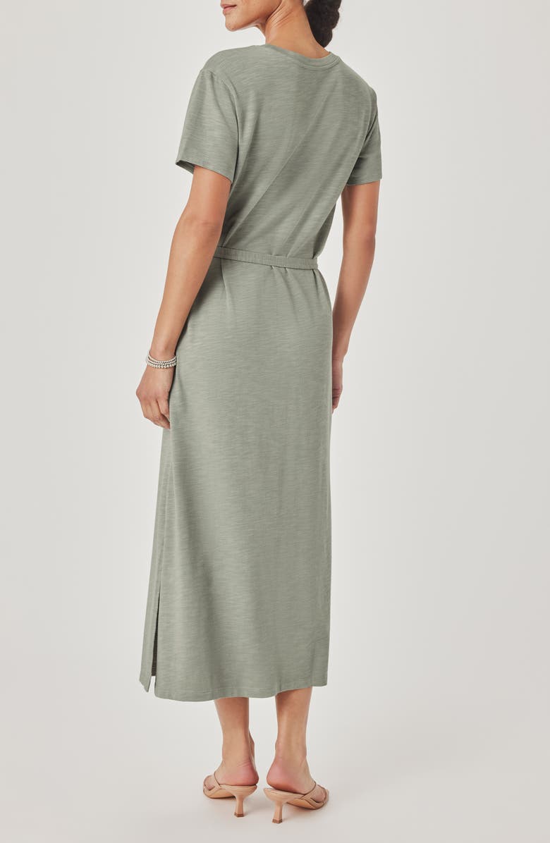 Splendid Keegan T-Shirt Dress, Alternate, color, Eucalyptus Green