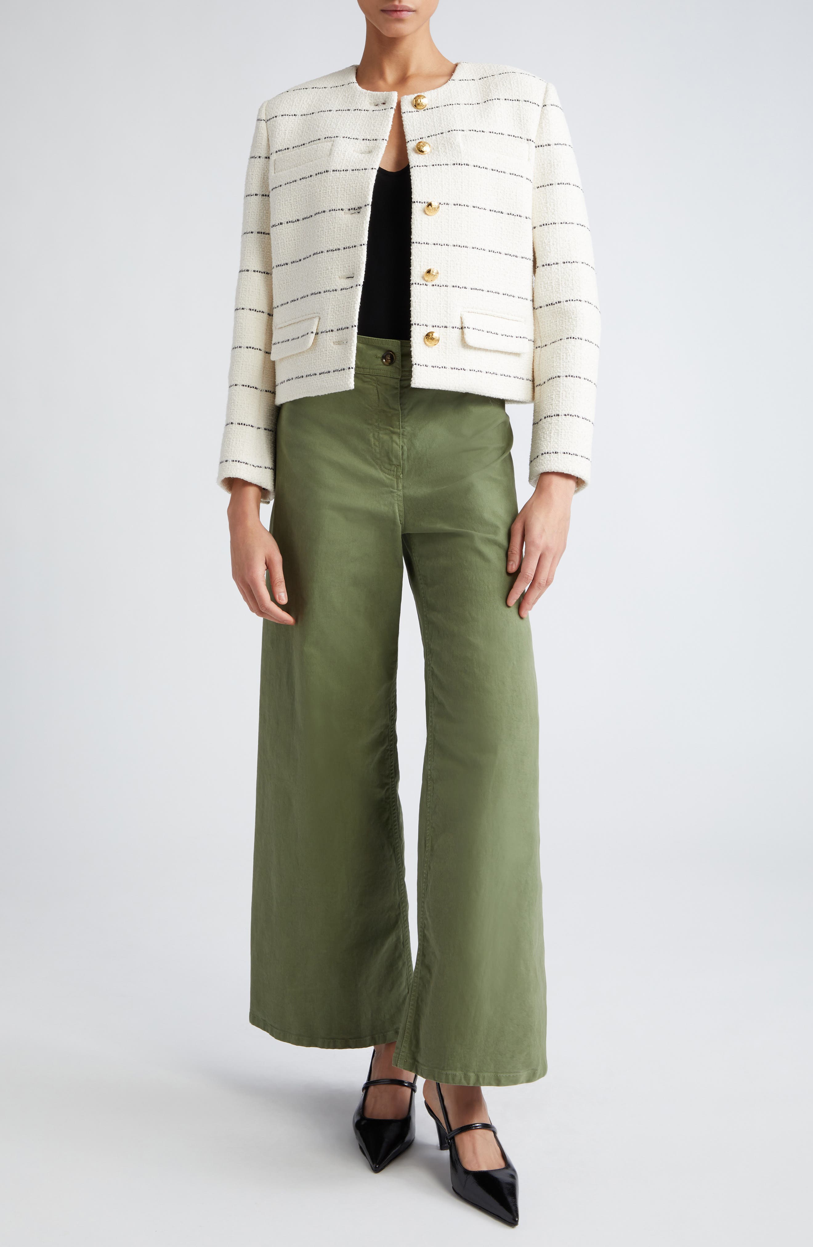 Megan Wide Leg Pants - image 4