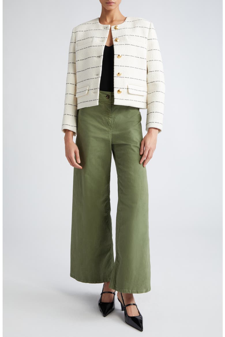 Megan Wide Leg Pants, Alternate, color, CAMO