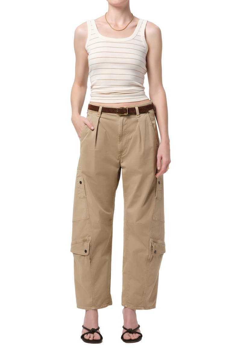 Faye Tank, Alternate, color, GOLDIE PINSTRIPE