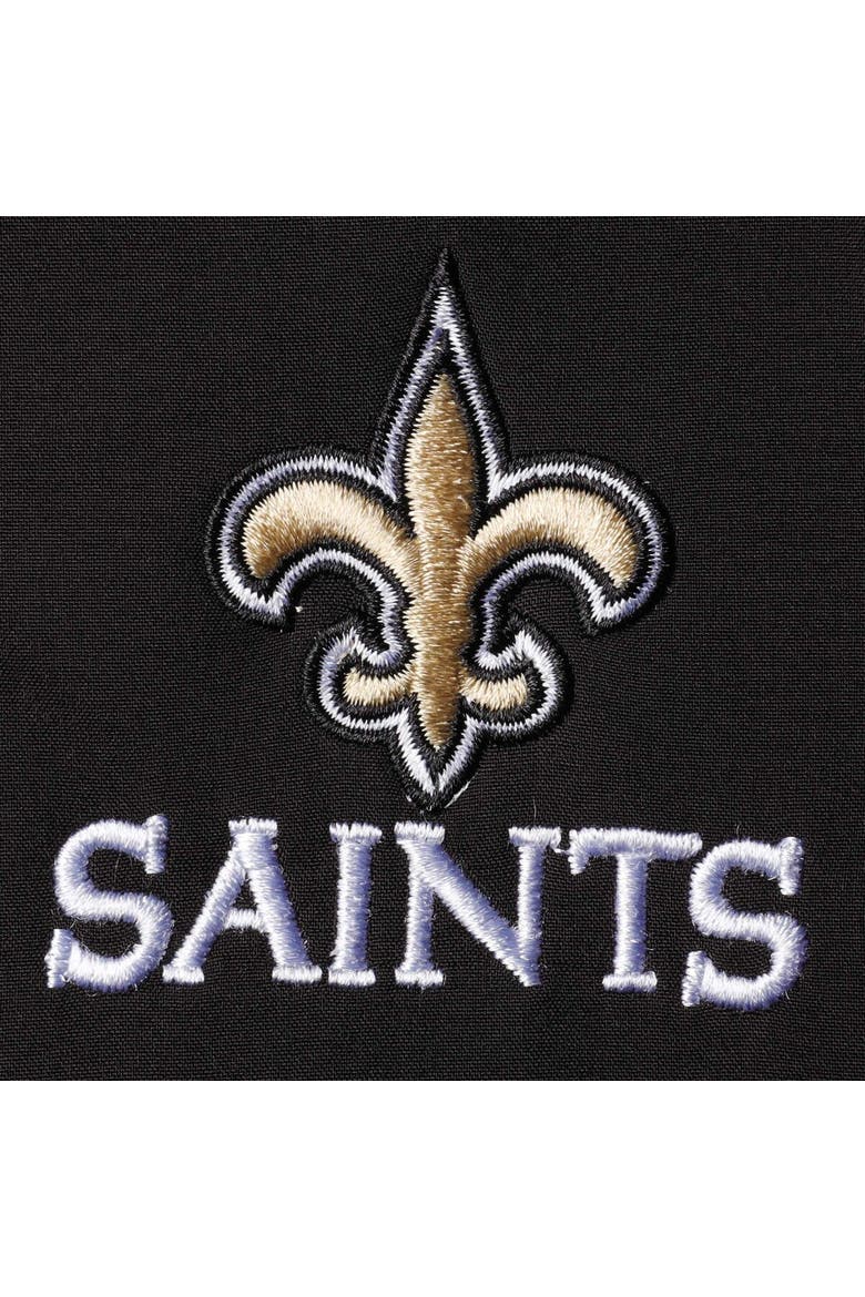 Men's Dunbrooke Black New Orleans Saints Big & Tall Archer Softshell Full-Zip Vest, Alternate, color, Black