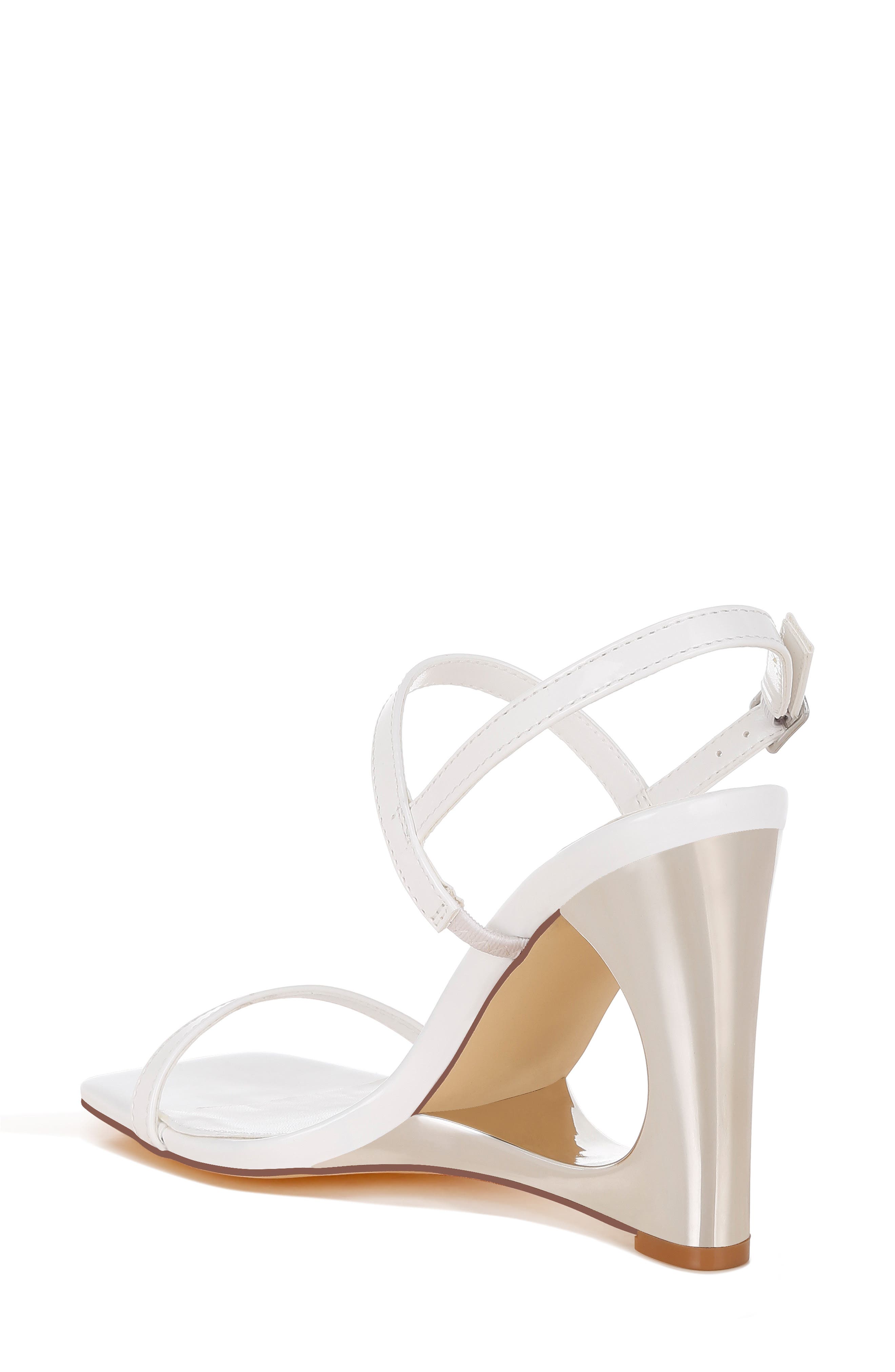 LONDON RAG Ladra Wedge Sandal, Alternate, color, White