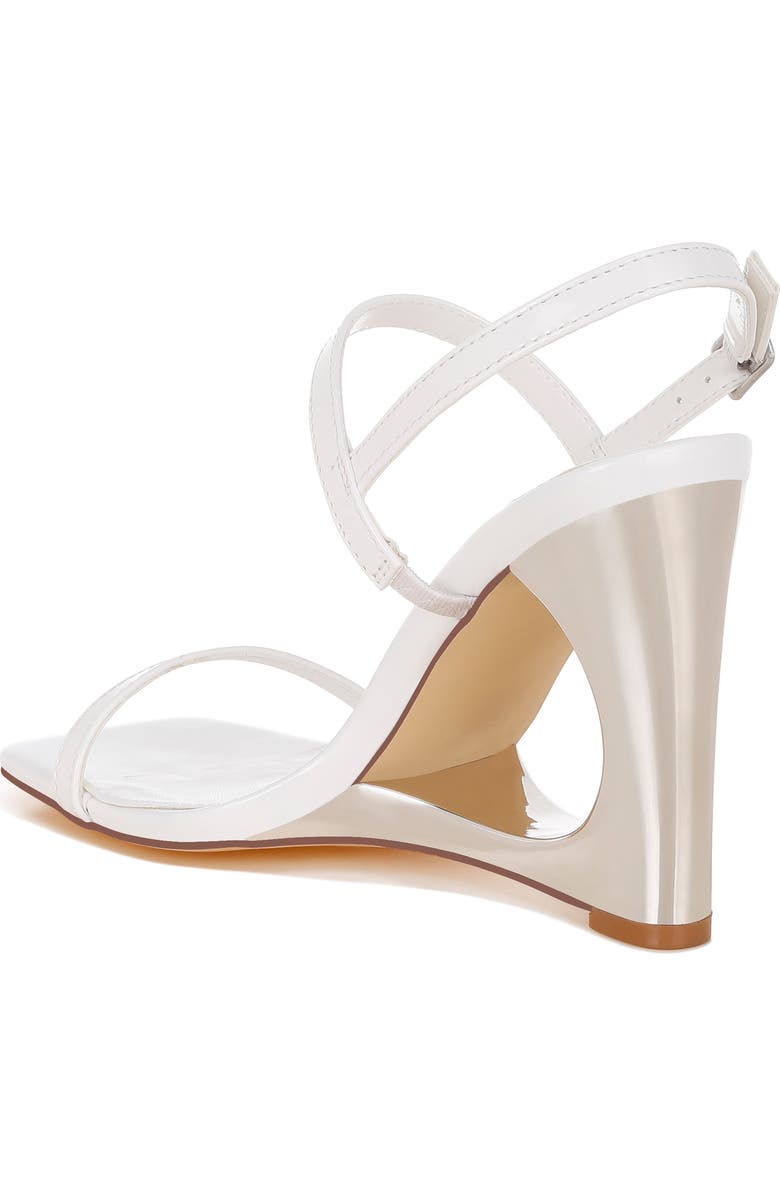 LONDON RAG Ladra Wedge Sandal, Alternate, color, White