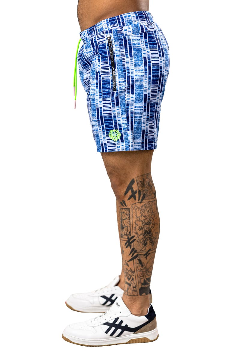 Marthyr Swim Trunks, Alternate, color, BLUE