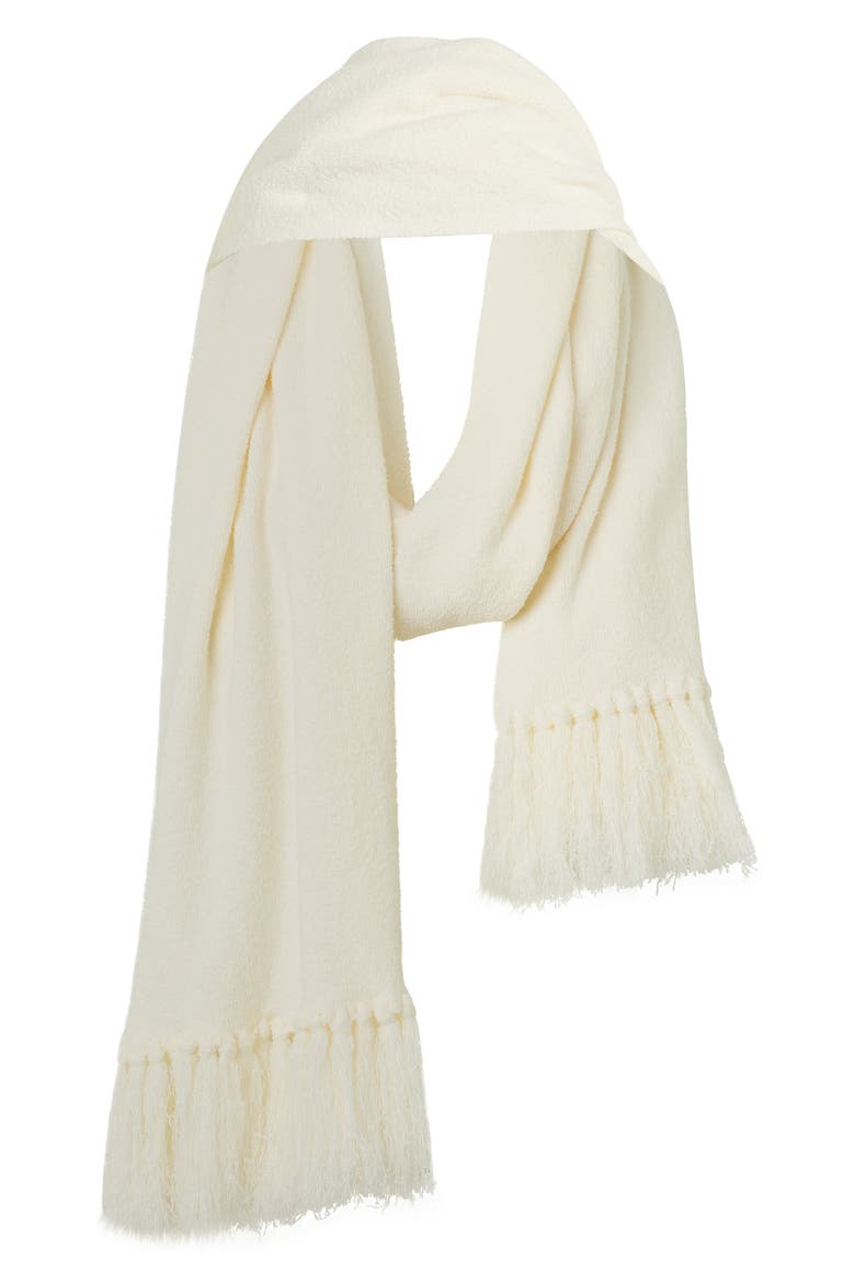The Fringe Lightweight Scarf, Alternate, color, IVORY