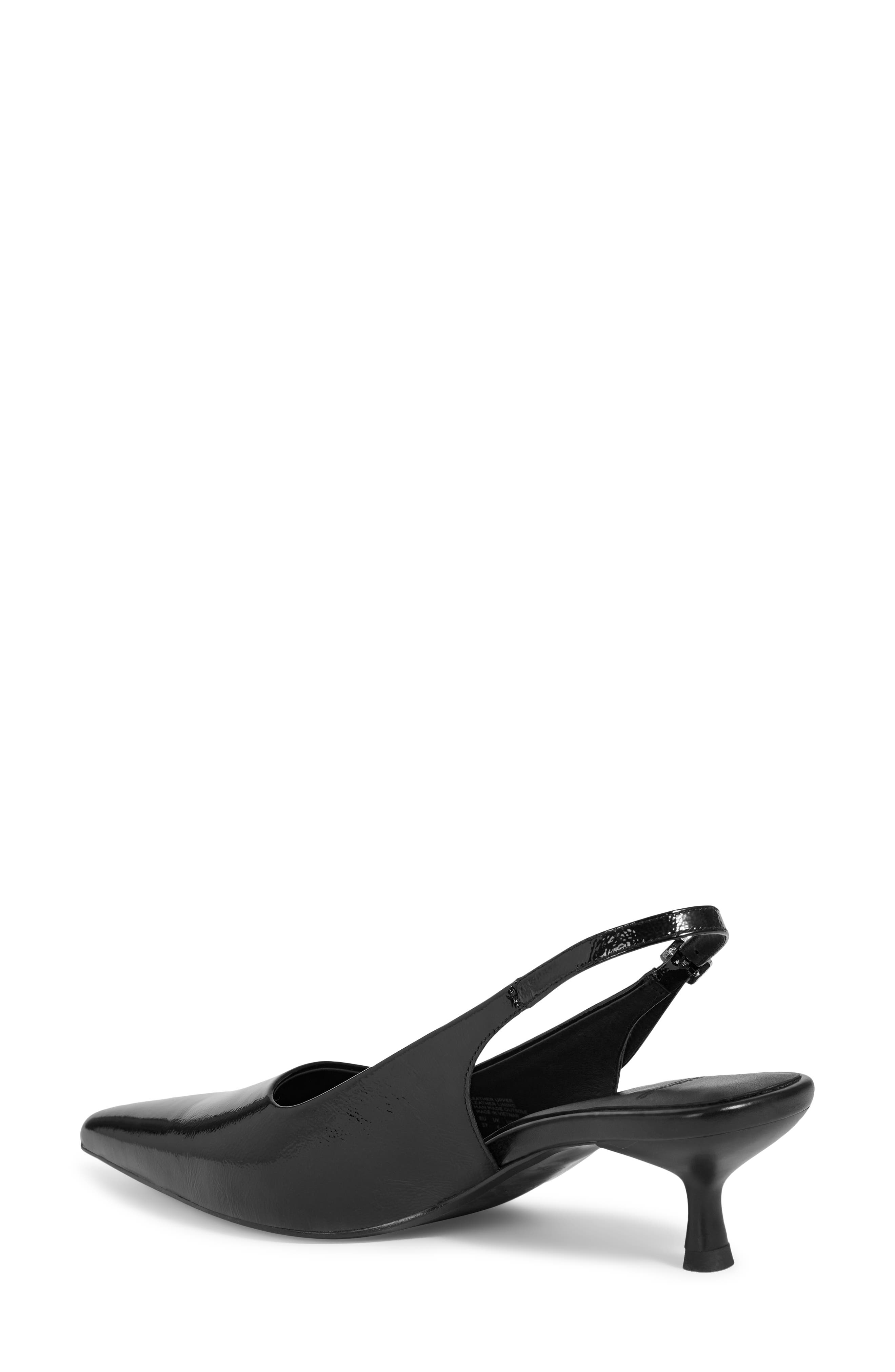 Vagabond Shoemakers Lykke Pointed Toe Slingback Pump, Alternate, color, 