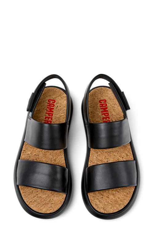 Camper Pelotas Flota Sandals In Black