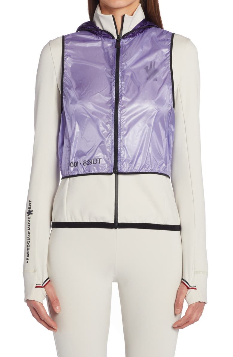 Moncler Grenoble Day-Namic Jacket with Waterproof Hooded Vest, Main, color, 