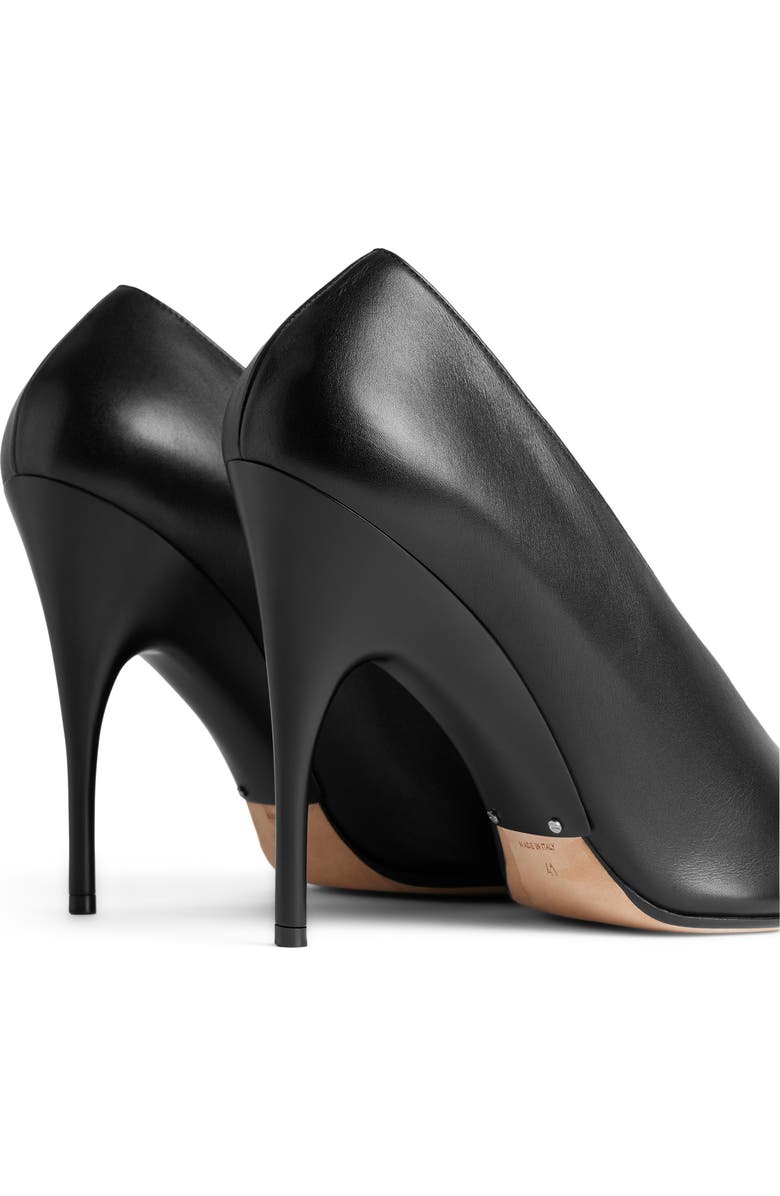 Balenciaga Duchesse Pointed Toe Pump, Alternate, color, Black