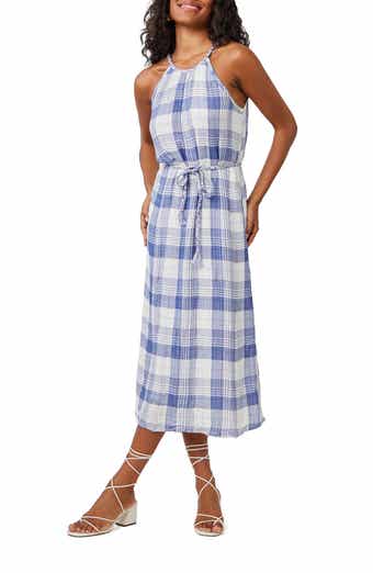 Plaid Midi Dress