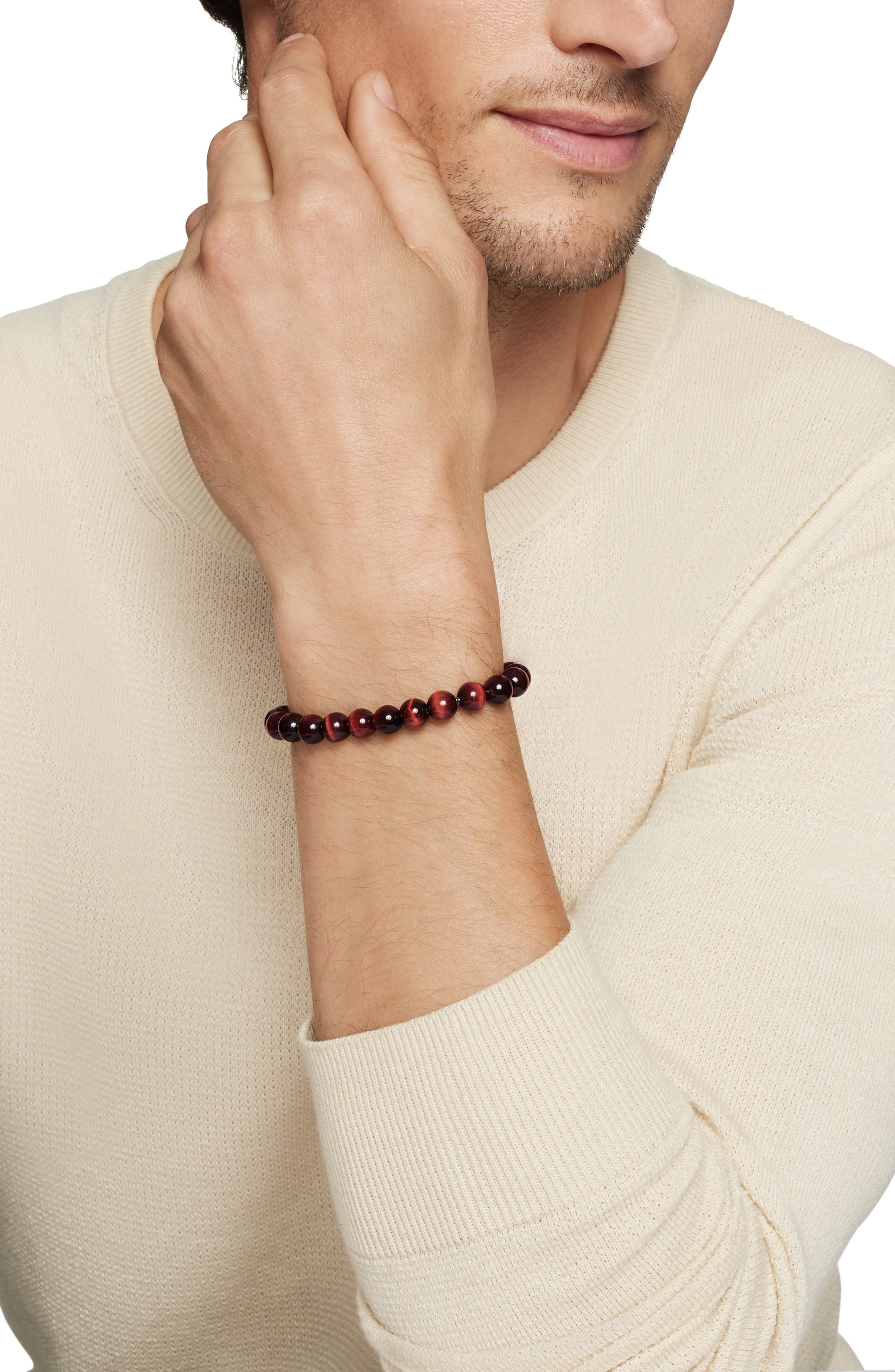 David Yurman Spiritual Beads Tigers Eye Bracelet | Nordstrom