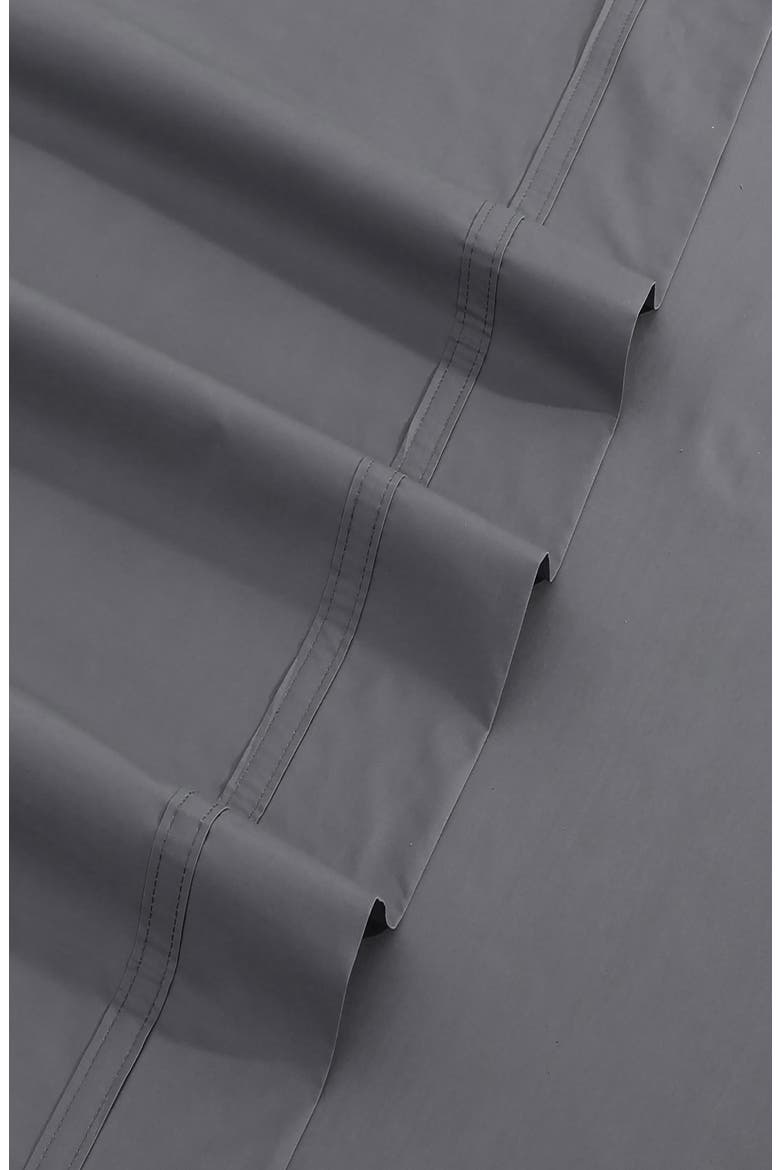 300 Thread Count Cotton Percale Sheet Set, Alternate, color, GREY