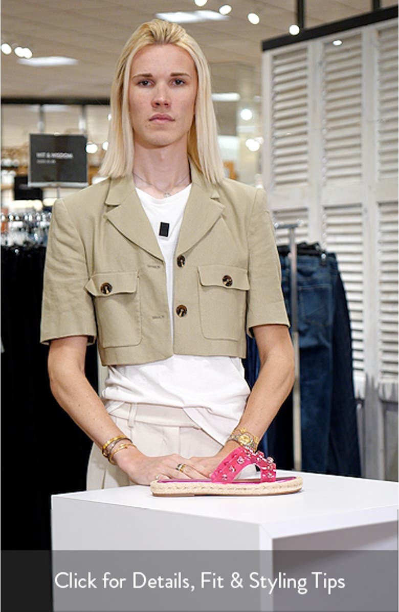 Jinka Espadrille Slide Sandal, sales video thumbnail