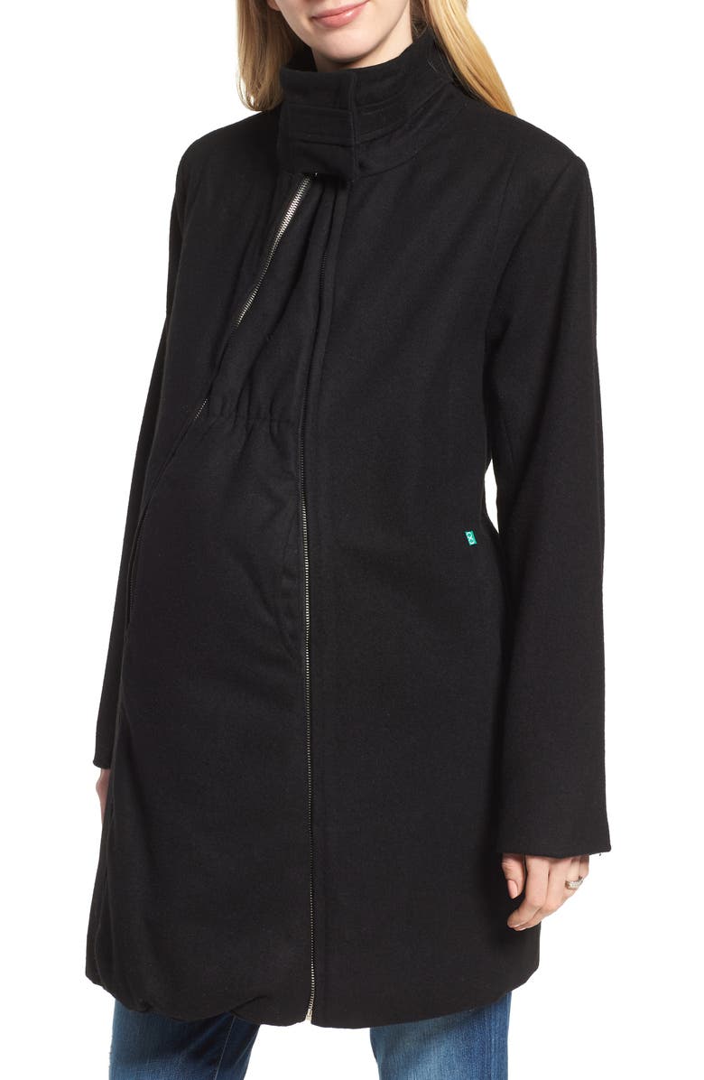 Modern Eternity Convertible 3-in-1 Maternity/Nursing Coat, Main, color, 
