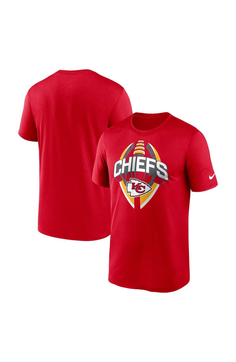 Nike Men's Nike Red Kansas City Chiefs Big & Tall Primetime Legend Icon Performance T-Shirt, Alternate, color, Red