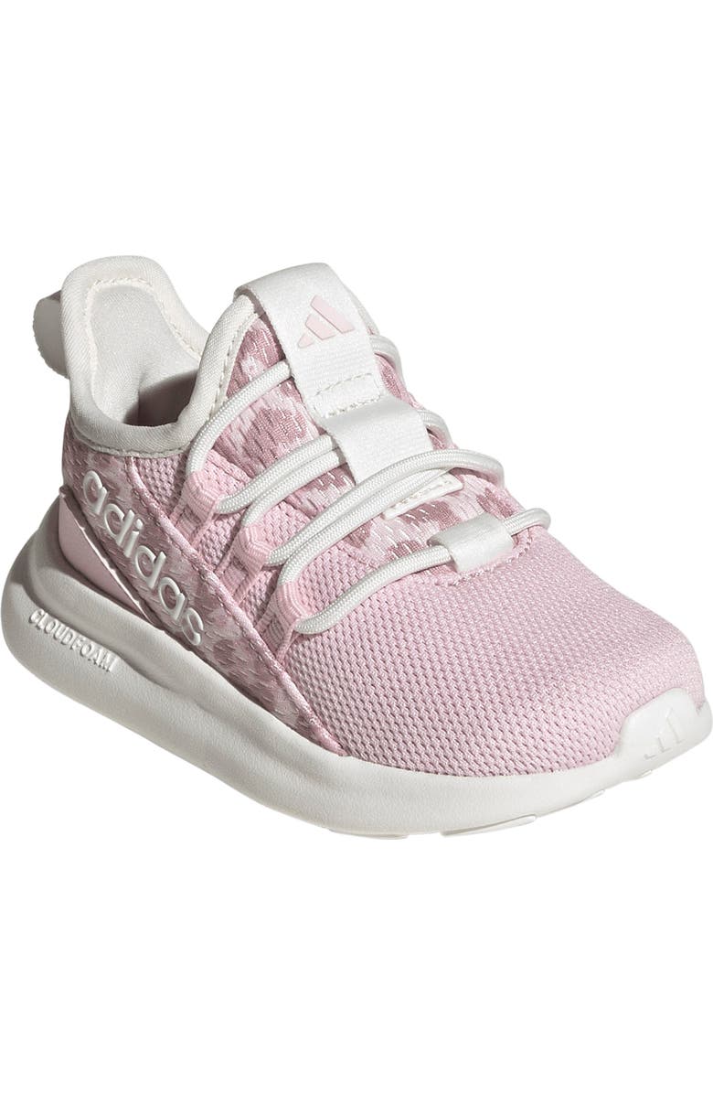 adidas Kids' Lite Racer Adapt 8.0 Sneaker, Main, color, White/ Pink/ Clear Pink
