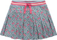 Mini Boden Kids' Pleated Cotton Jersey Skort