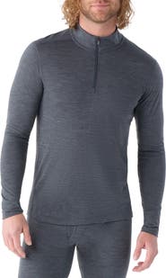 Smartwool Classic All Season Merino Wool Blend Quarter Zip Base Layer