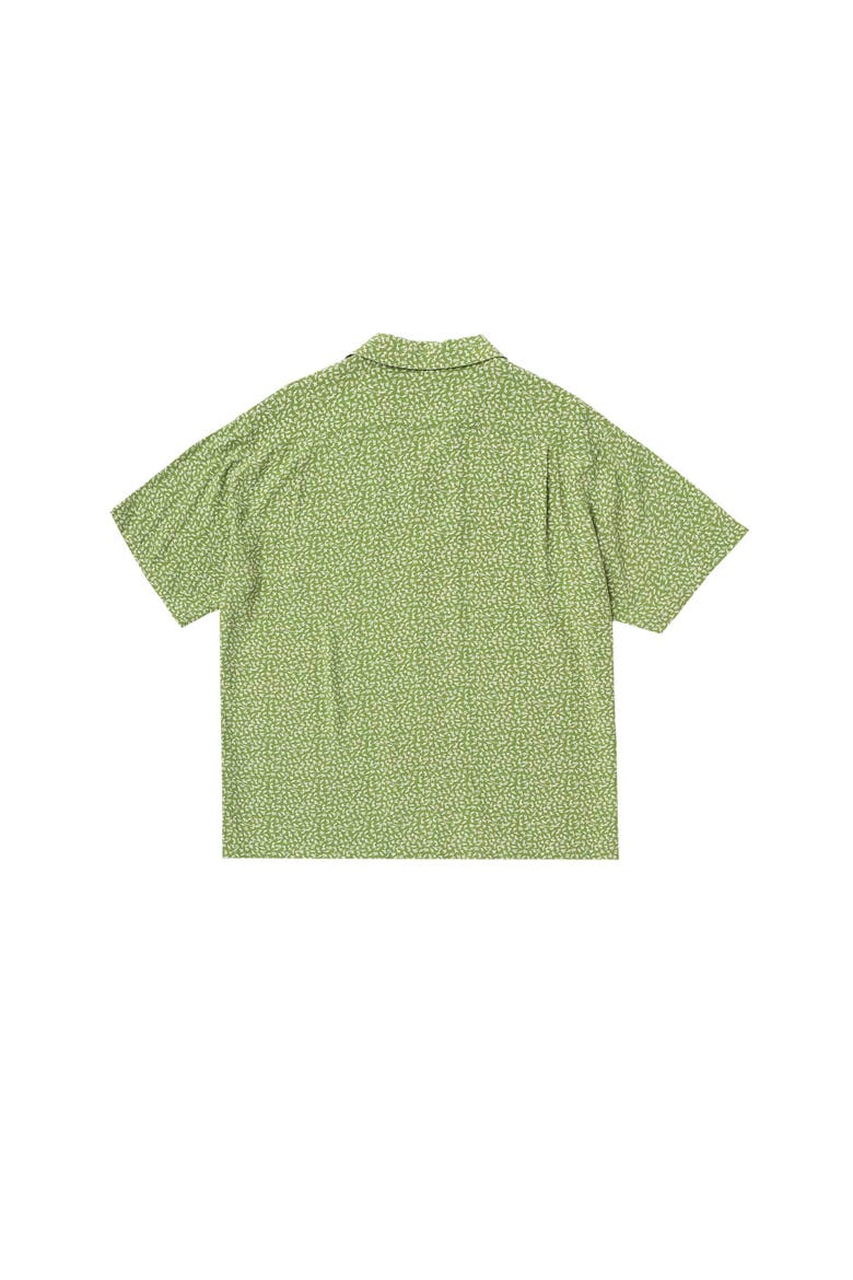 Short Sleeve Deer Shirt, Alternate, color, Green