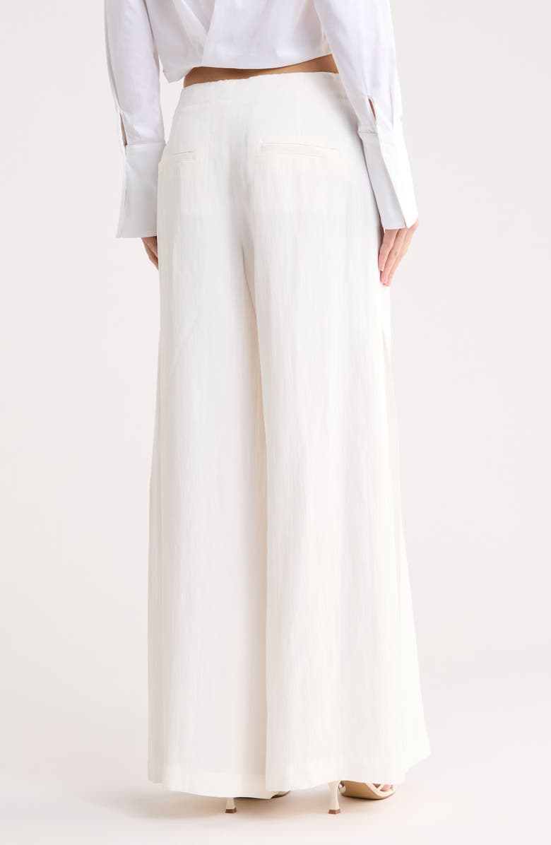 TWP Stevie Wide Leg Pants, Alternate, color, White