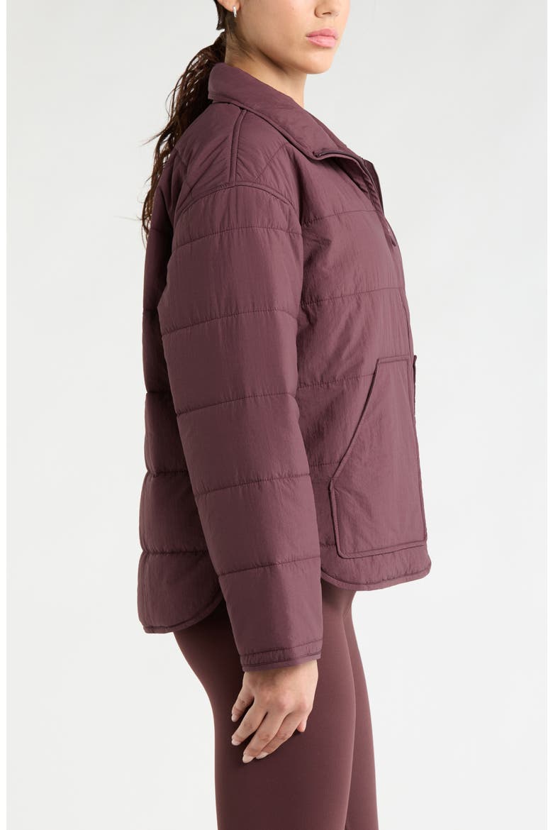 Quilted Packable Jacket, Alternate, color, BURGUNDY FUDGE