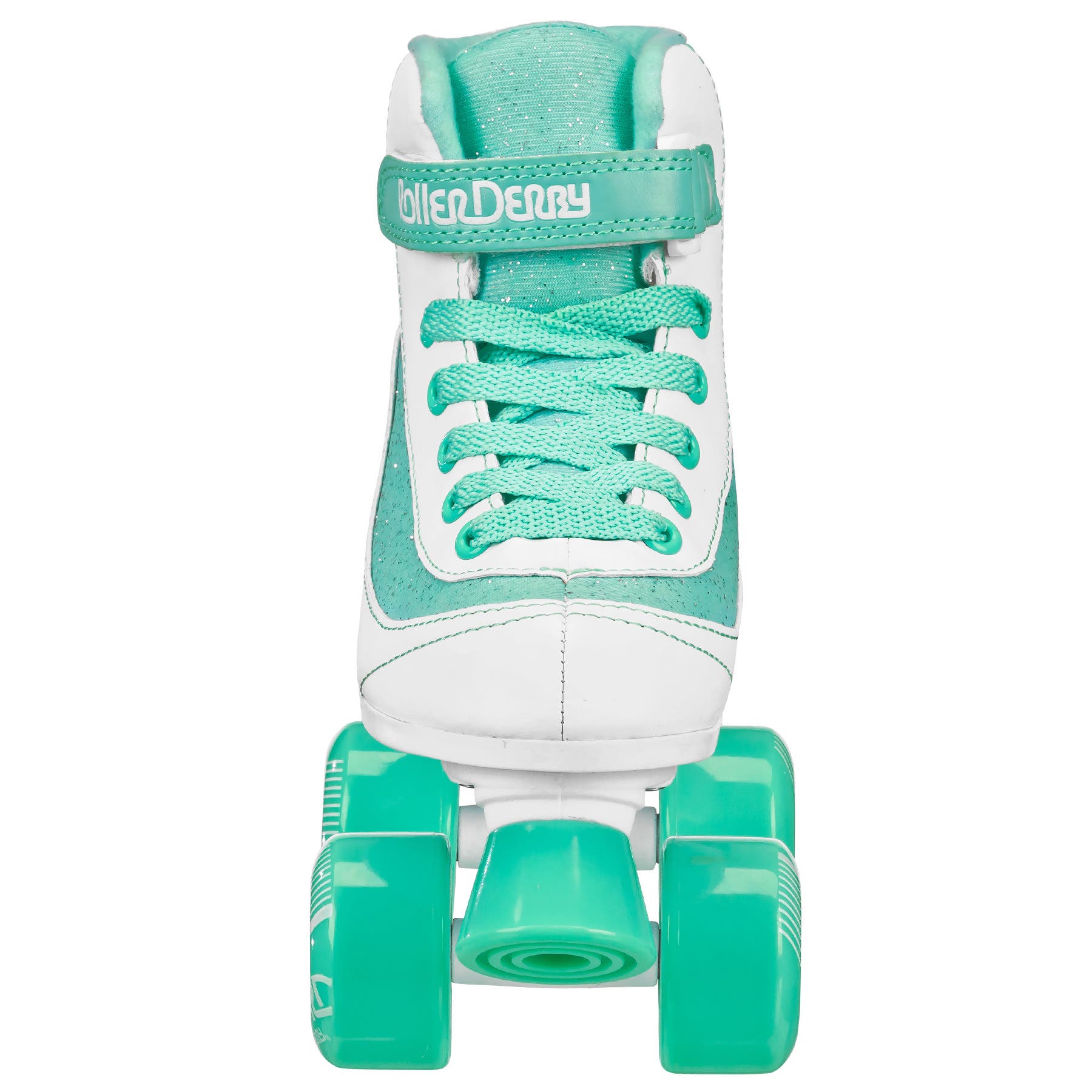 FireStar Youth Girl's Quad Roller Skates, Alternate, color, White/Mint
