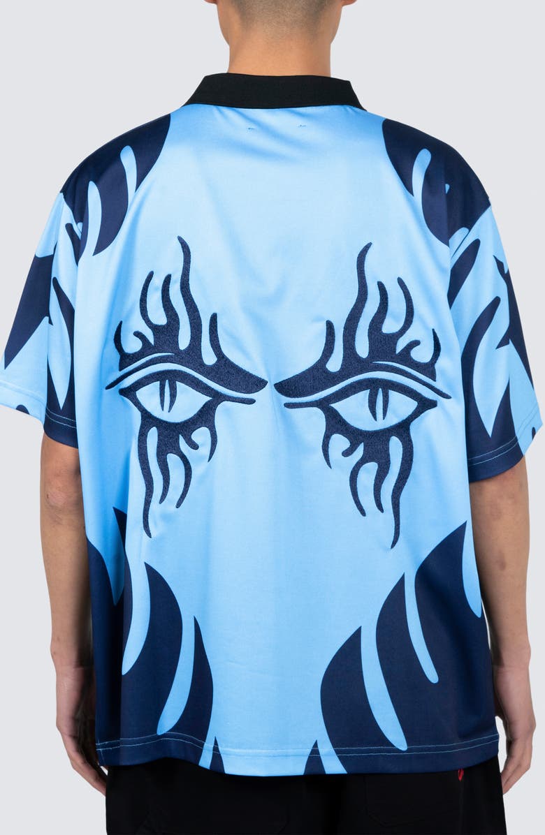 PLEASURES Afterlife Mesh Soccer Jersey, Alternate, color, 