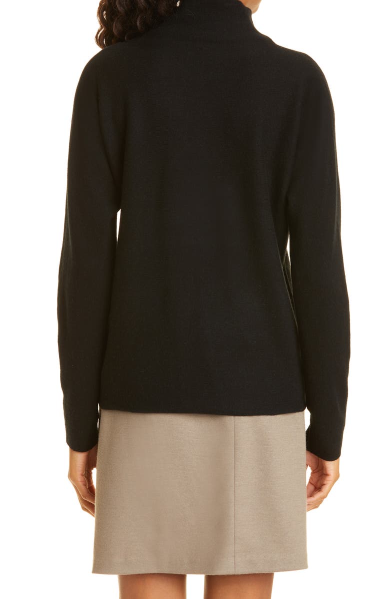 Vince Trimless Wool & Cashmere Mock Neck Sweater, Alternate, color,