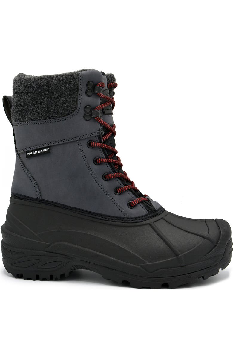 POLAR RANGE Tasco Snow Boot, Alternate, color, Grey