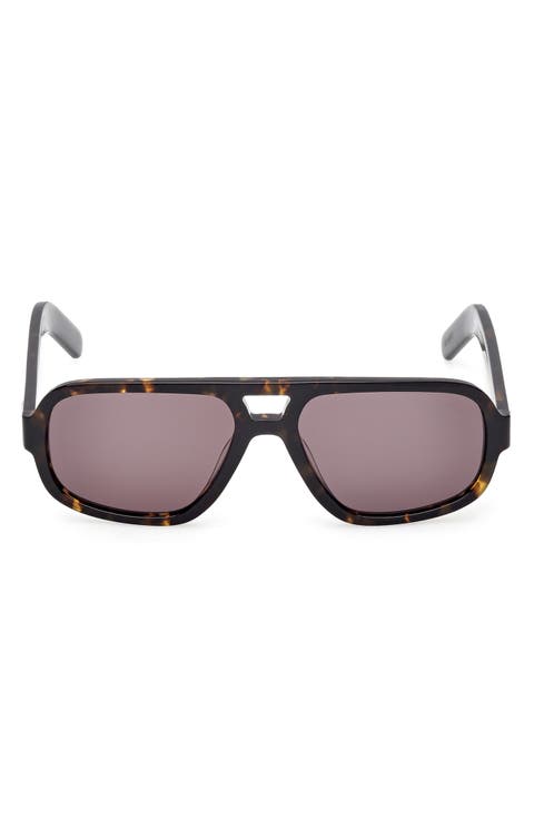 55MM Navigator Sunglasses