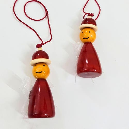 Mela Artisans Christmas Tree Ornaments In Multi
