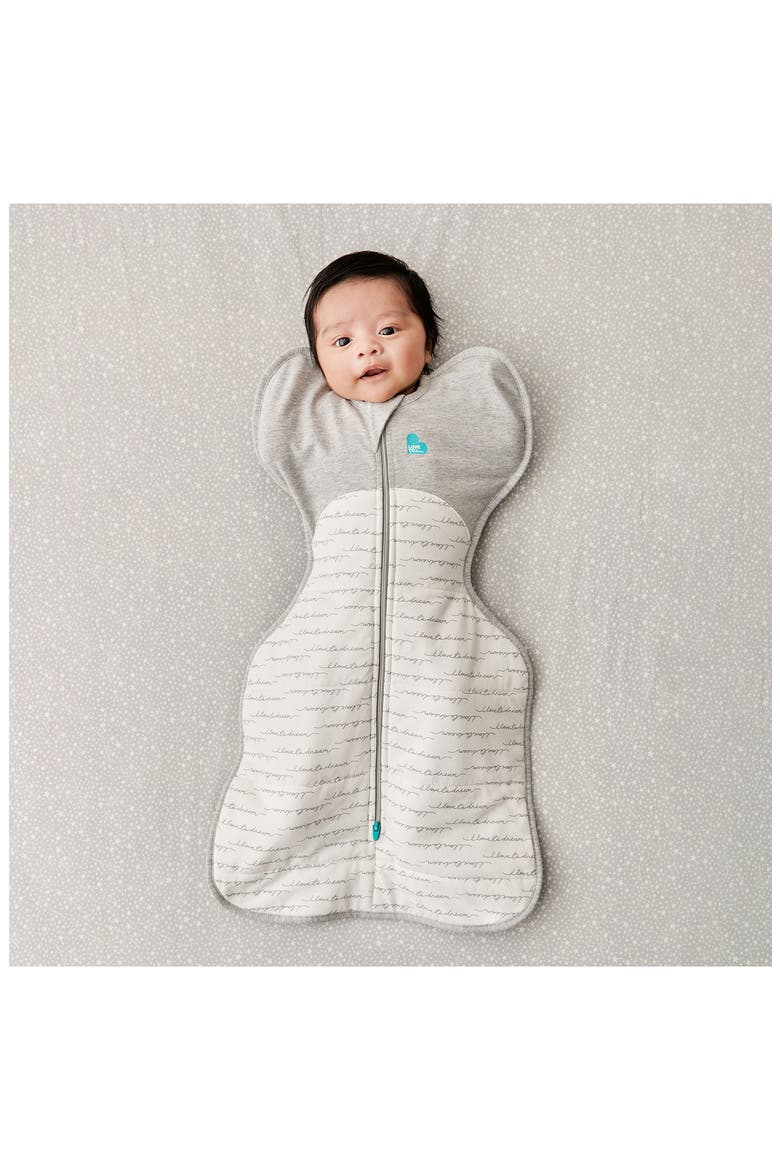 Swaddle Up™ 2.5 TOG Quilted Dream Stretch Cotton Swaddle, Alternate, color, WHITE