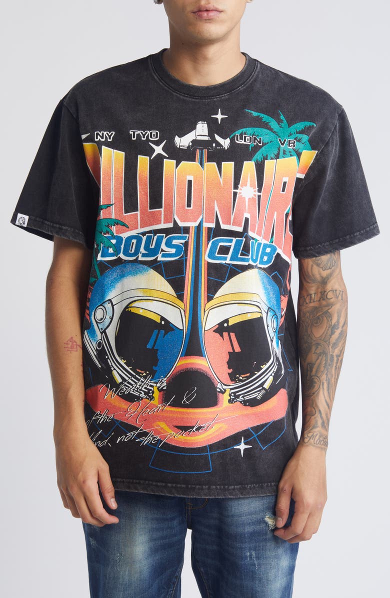 Billionaire Boys Club Tropics Graphic T-Shirt, Main, color,