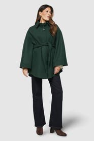 Wallis Wool Mix Belted Cape