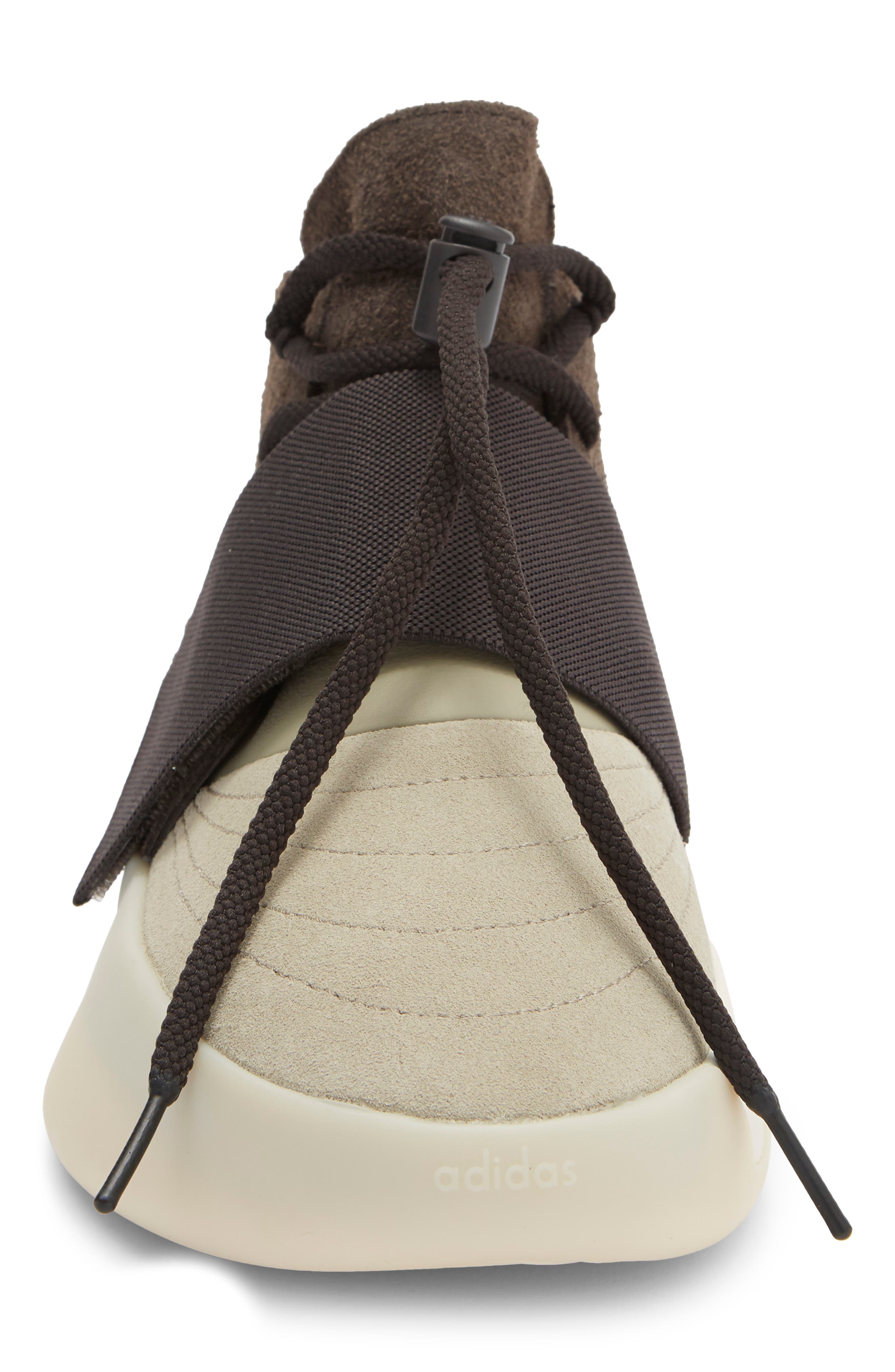 Athletics Leather Trainer, Alternate, color, NIGHT BROWN/ SESAME
