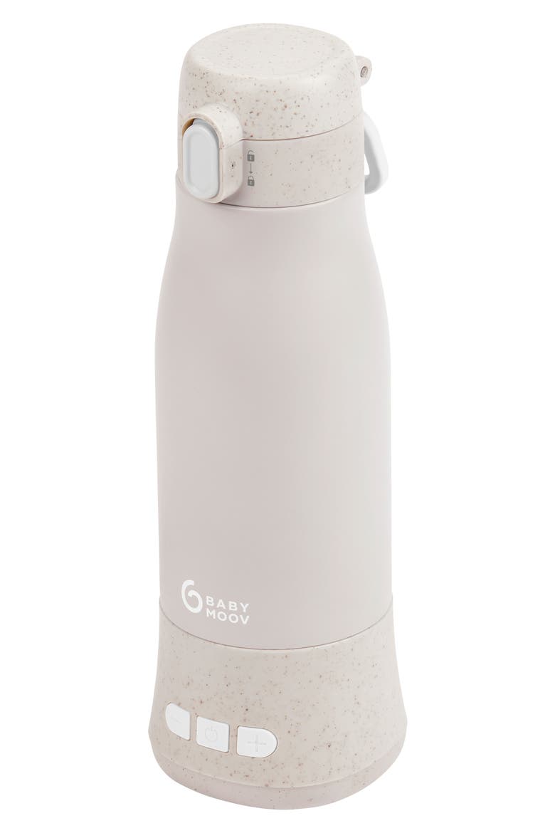 Moov N Feed Portable Bottle Warmer, Main, color, OFF WHITE